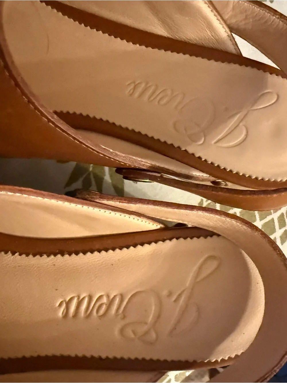Women’s J Crew Classic Brown Leather Clog - Stylish Wood-Soled Slip-On